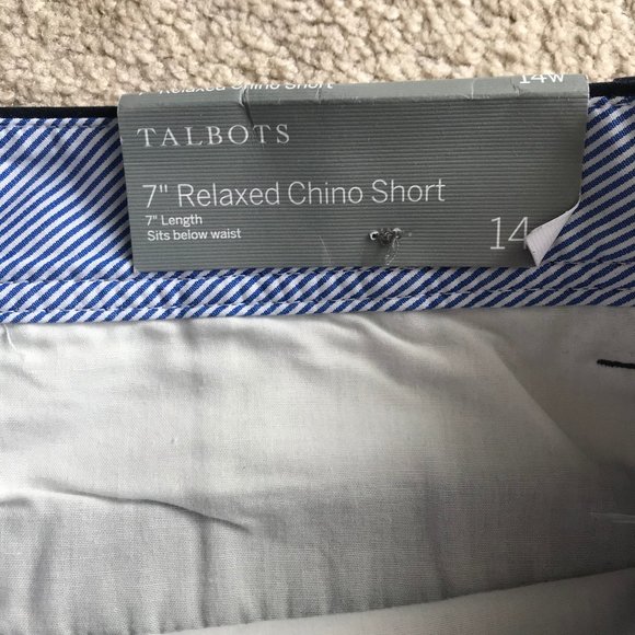 Talbots Relaxed Chio Shorts 14W - Picture 3 of 7
